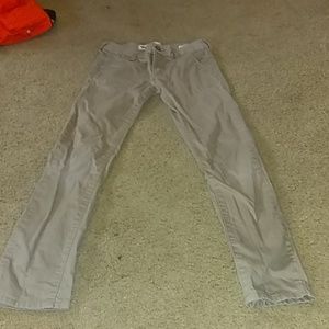 Boys tan super skinny pants